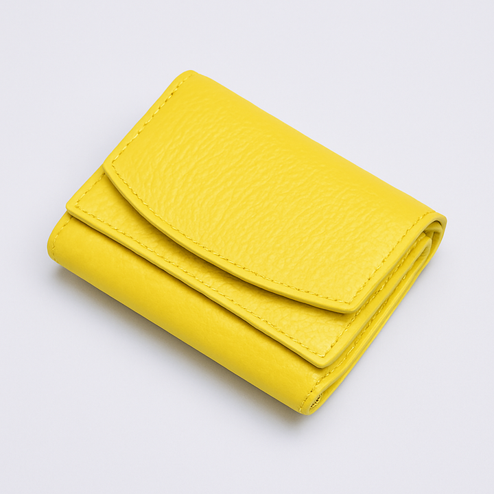 Multifunctionele handgemaakte leren portemonnee