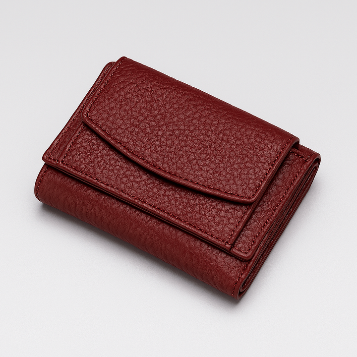 Multifunctionele handgemaakte leren portemonnee