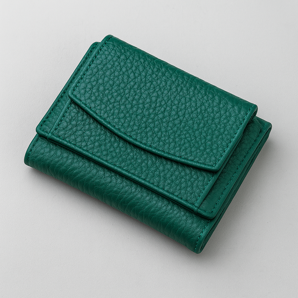 Multifunctionele handgemaakte leren portemonnee