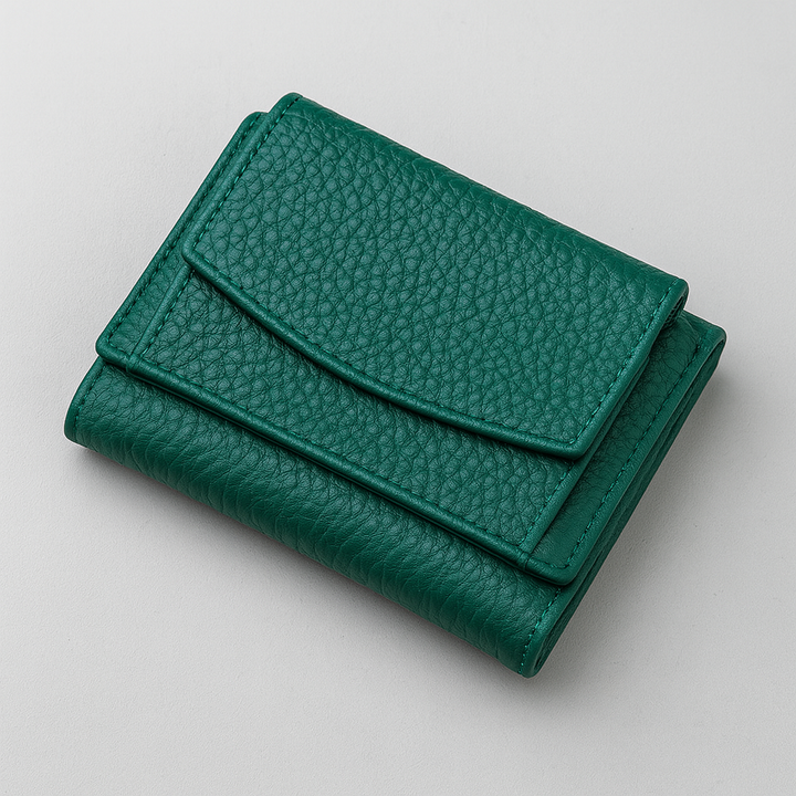 Multifunctionele handgemaakte leren portemonnee