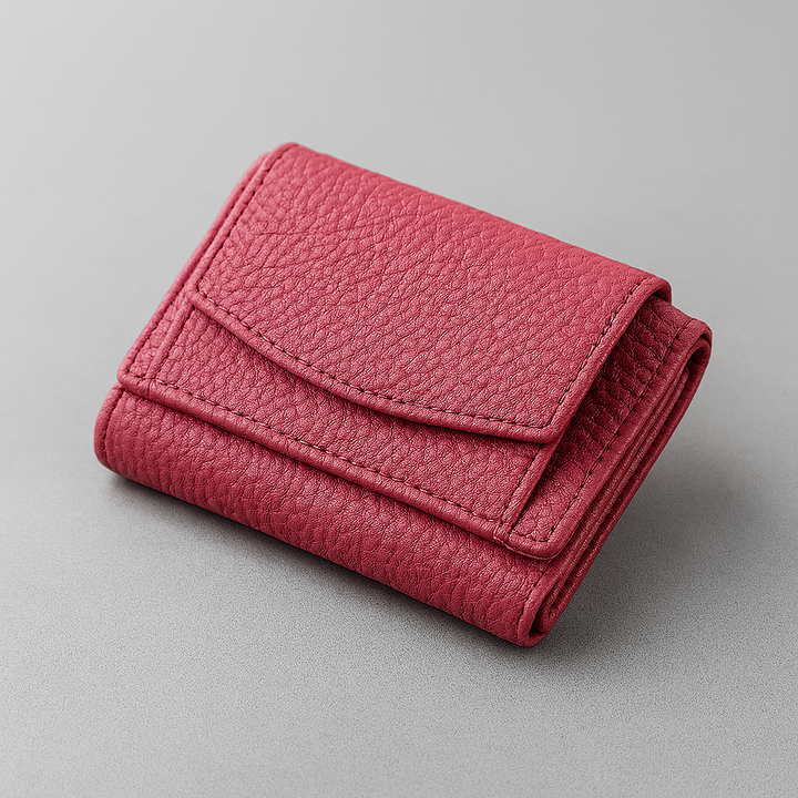 Multifunctionele handgemaakte leren portemonnee