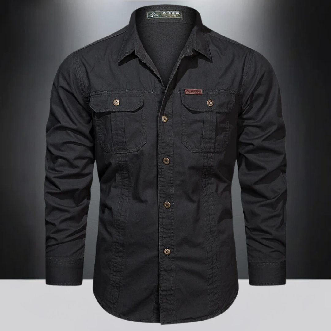 Outdoor shirt met lange mouwen voor heren