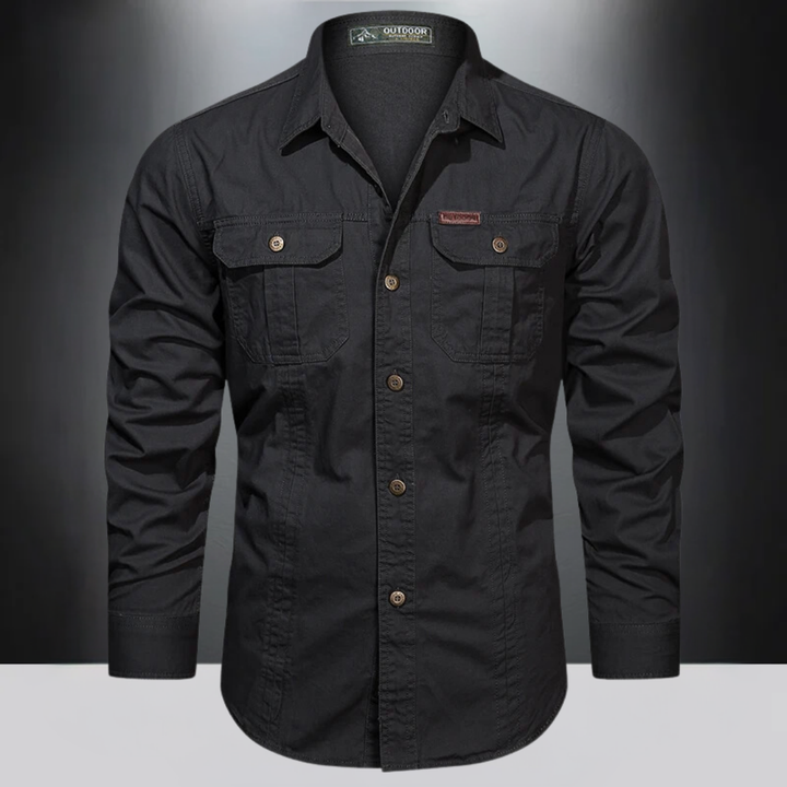 Outdoor shirt met lange mouwen voor heren