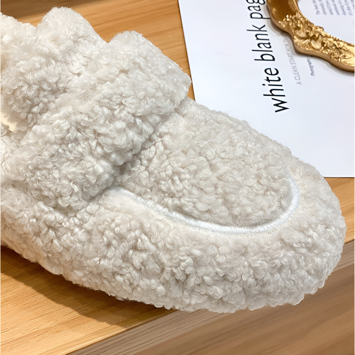 Plush slippers voor dames
