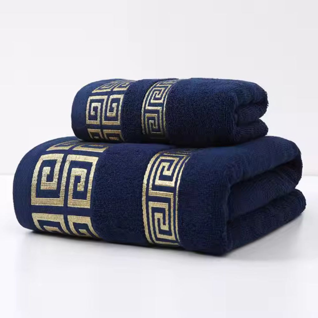 Premium katoenen handdoekenset 2-pack
