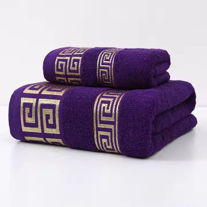 Premium katoenen handdoekenset 2-pack
