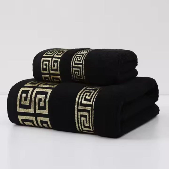 Premium katoenen handdoekenset 2-pack