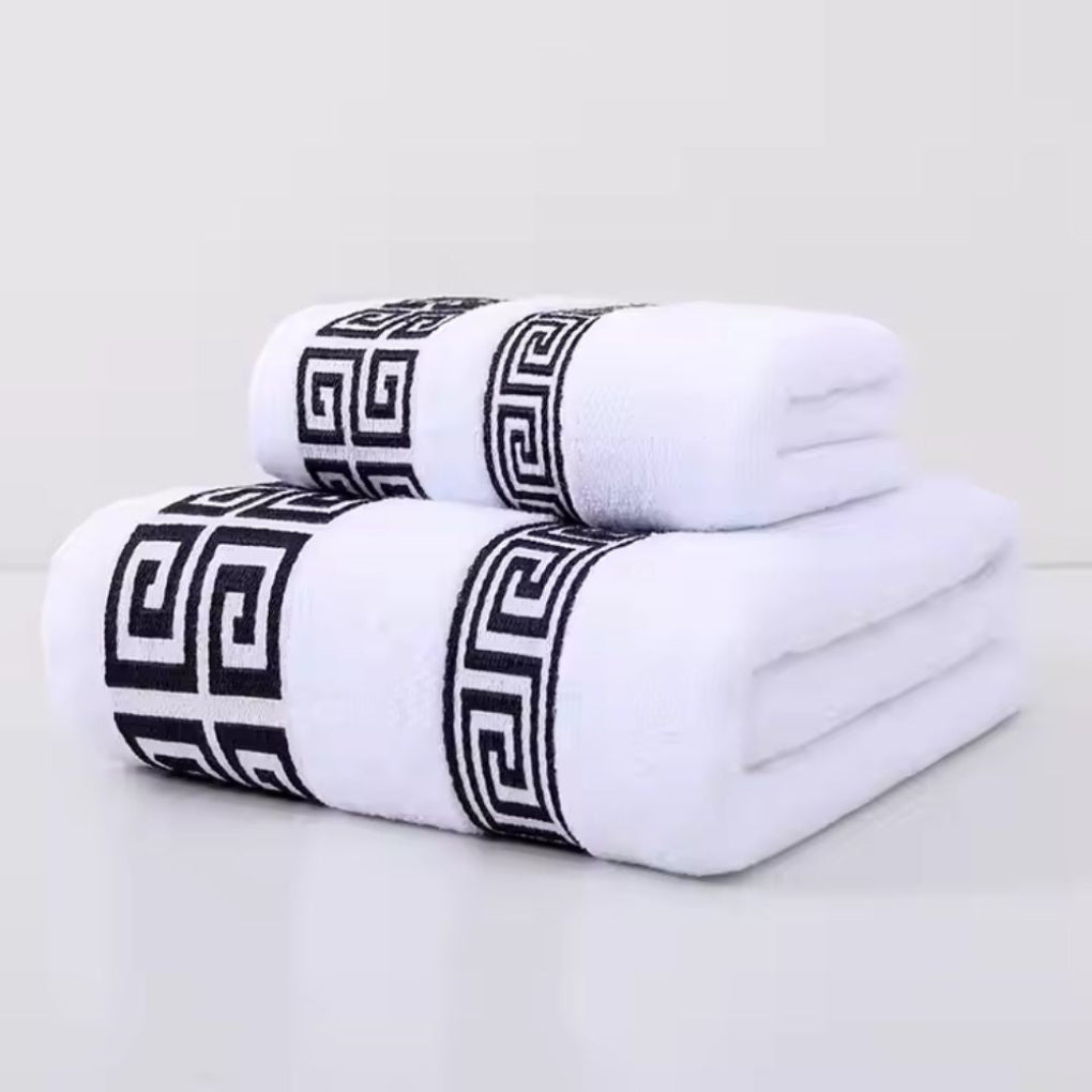 Premium katoenen handdoekenset 2-pack