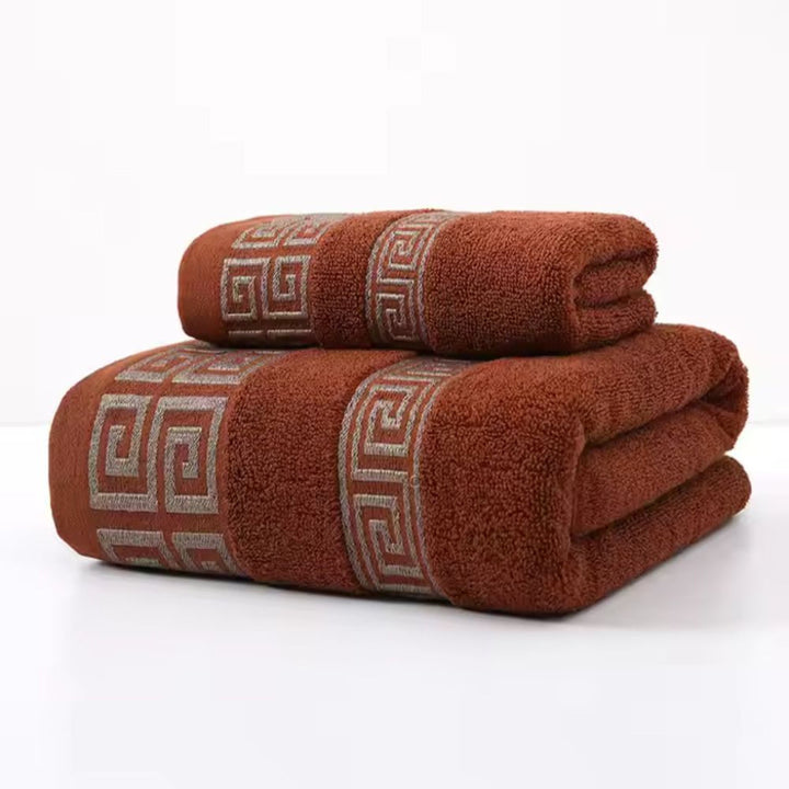 Premium katoenen handdoekenset 2-pack