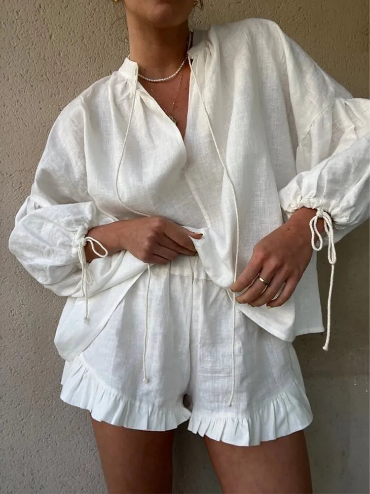 Relaxte Boho Twee-Delige Set