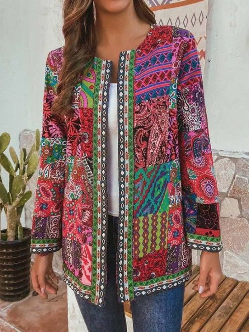 Retro-geïnspireerd gebreid vest – tijdloze elegantie voor vrouwen