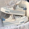 Serenity Platform Canvas Sneakers