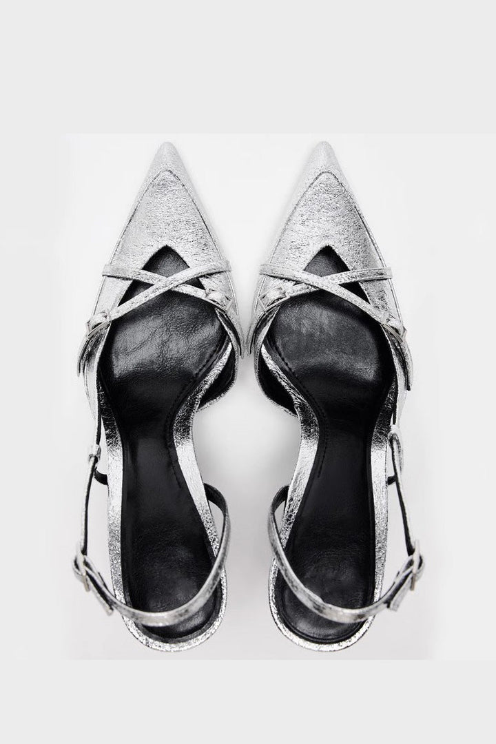 Slingback Pumps met Bandjes