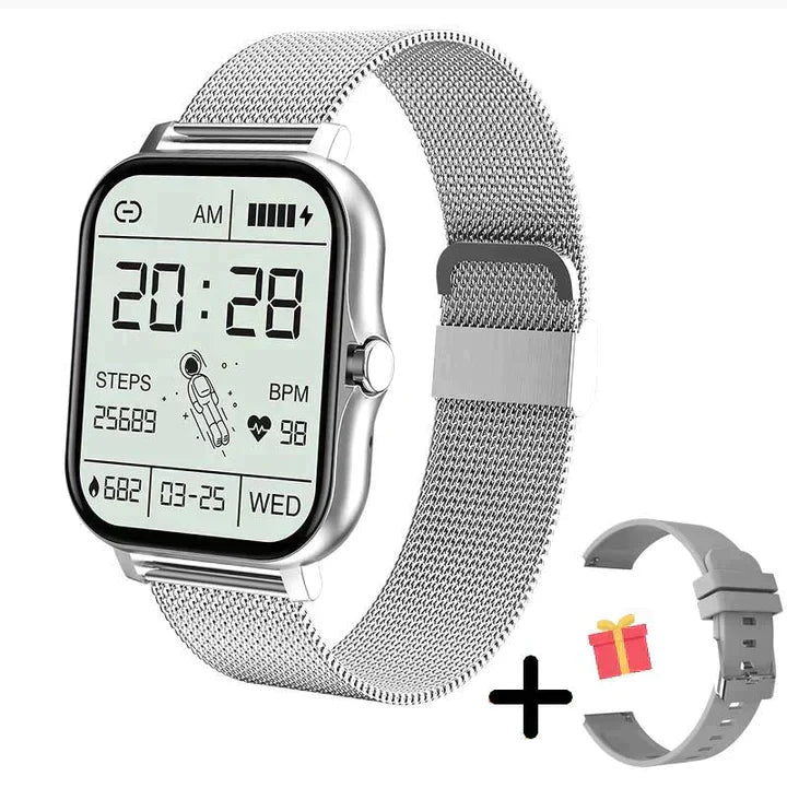 Smartwatch voor fitness, bellen via Bluetooth en gezondheidsmonitoring