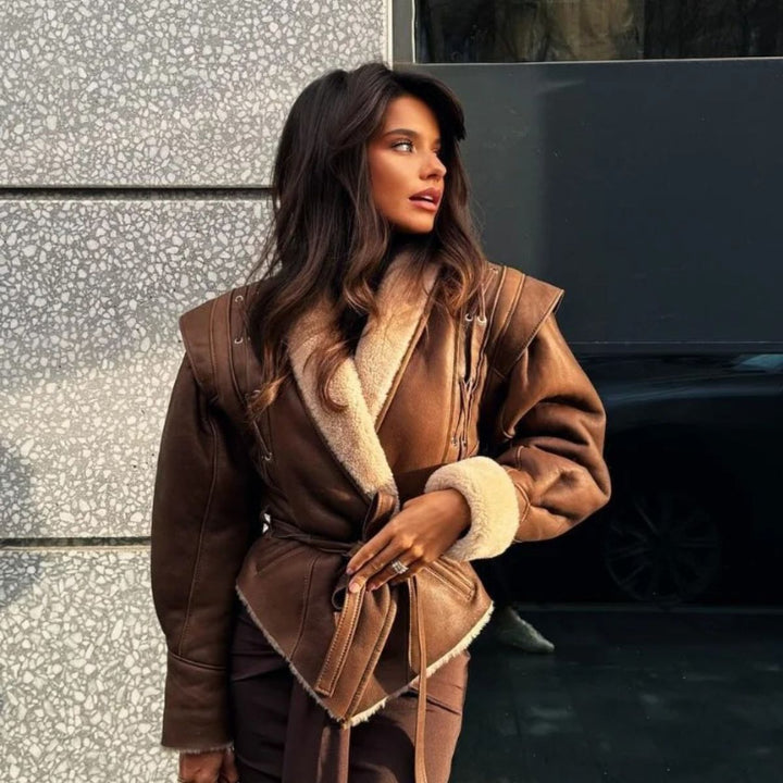 Stijlvolle Shearling Jas