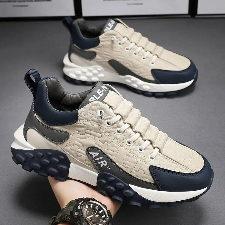 StrideMax heren sneakers met plateauzool