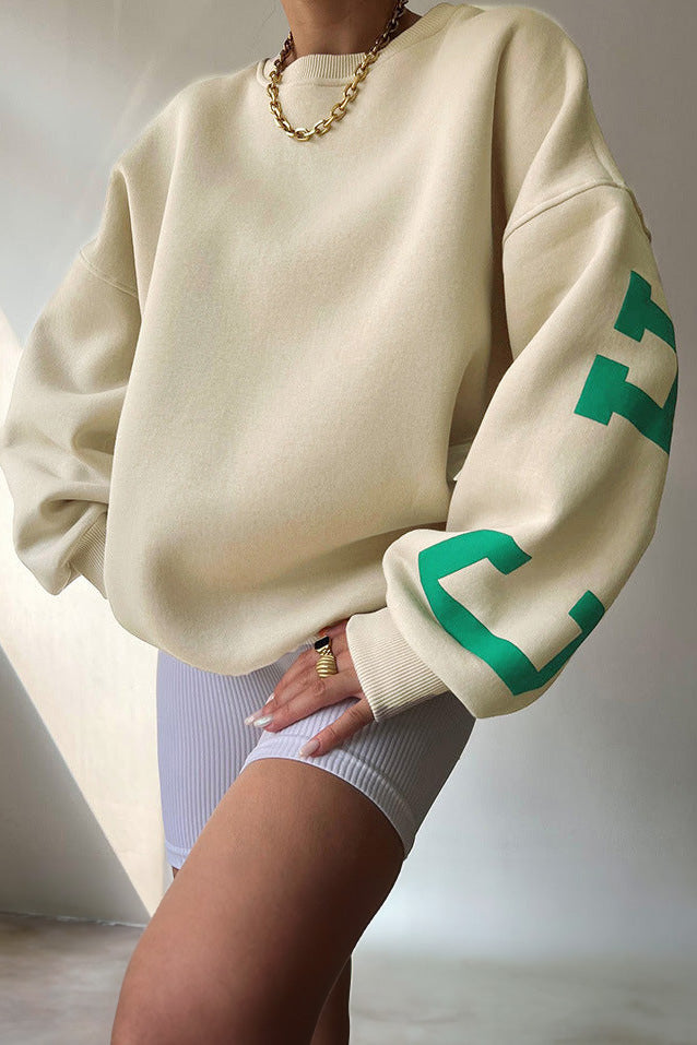 Stylish oversized trui