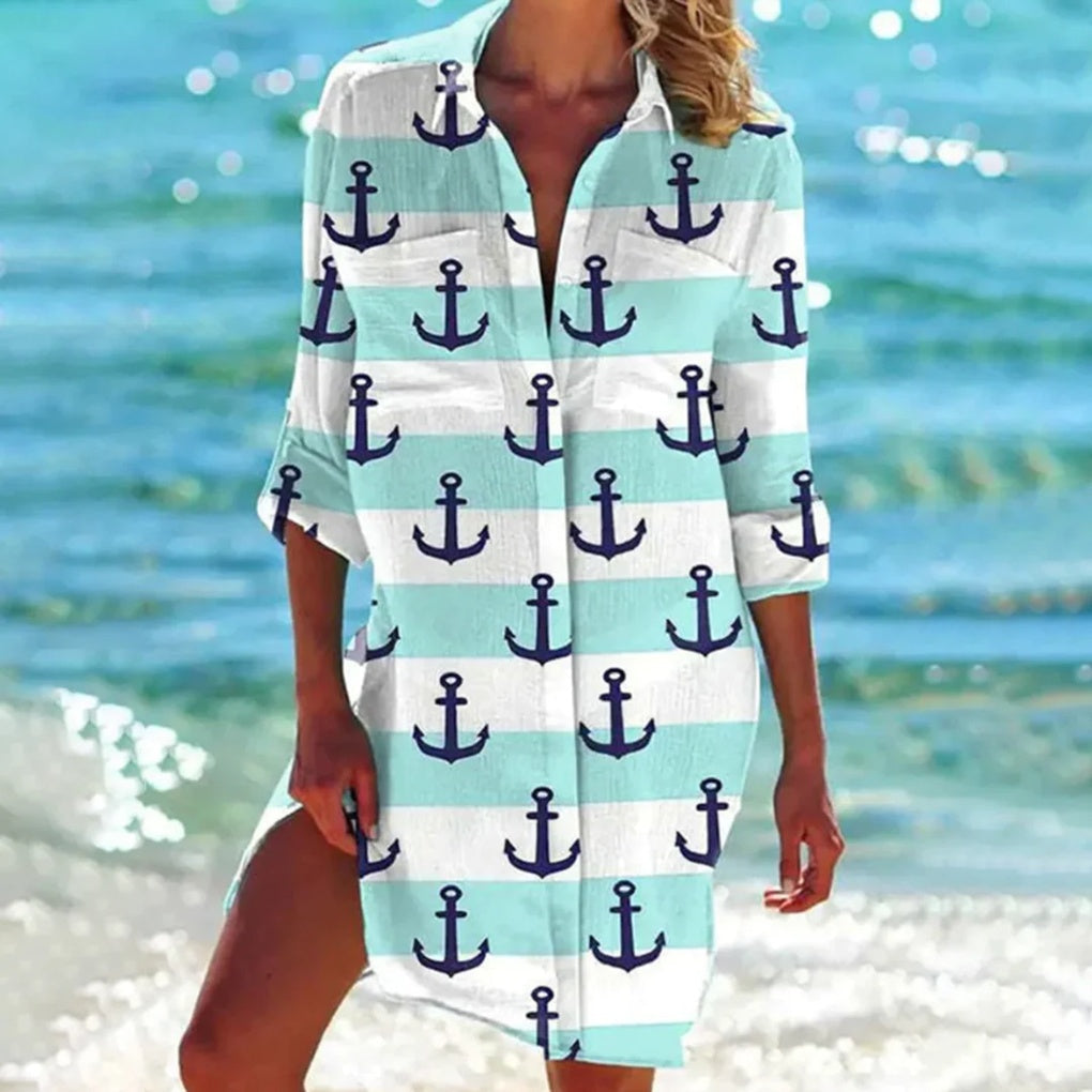 Dames Zomer Shirt – Relaxte Ontwerp