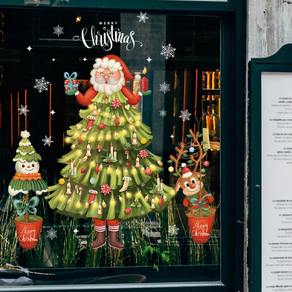 Raamstickers - Kersteditie