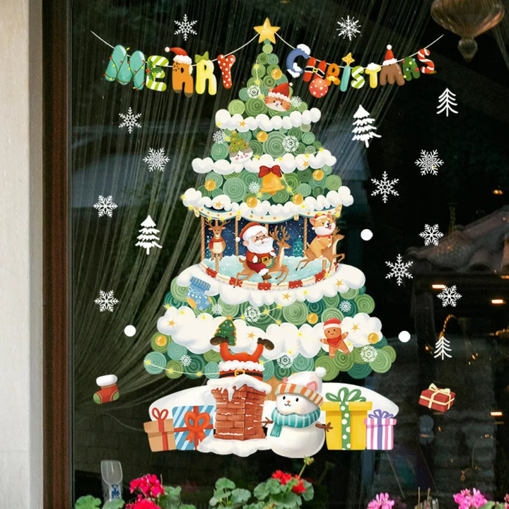 Raamstickers - Kersteditie