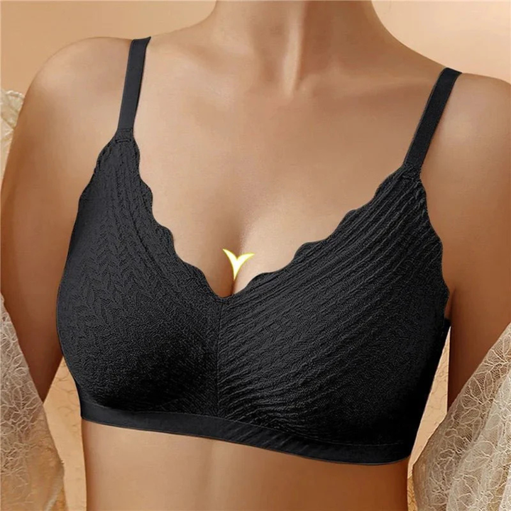 Draadloze kanten bralette