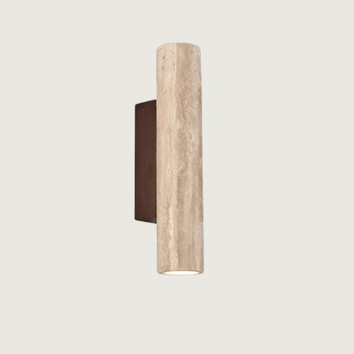 Wandlamp – verlichting in travertijnstijl
