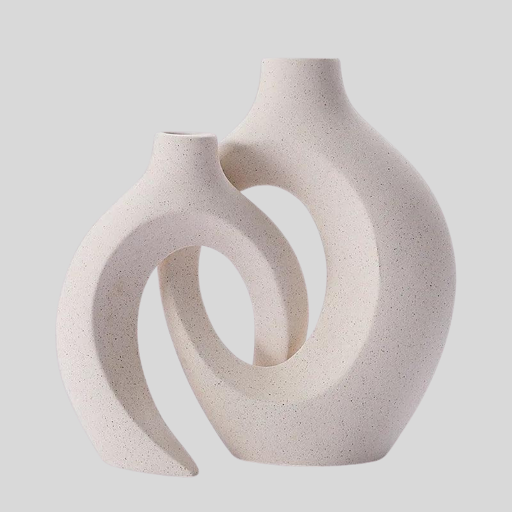 ScandiVase – Minimalistische keramische vaasset