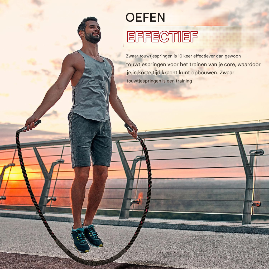 PowerJump verstelbaar springtouw