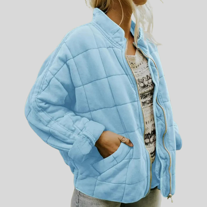 Oversized overgangsjas voor dames
