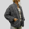 Oversized overgangsjas voor dames