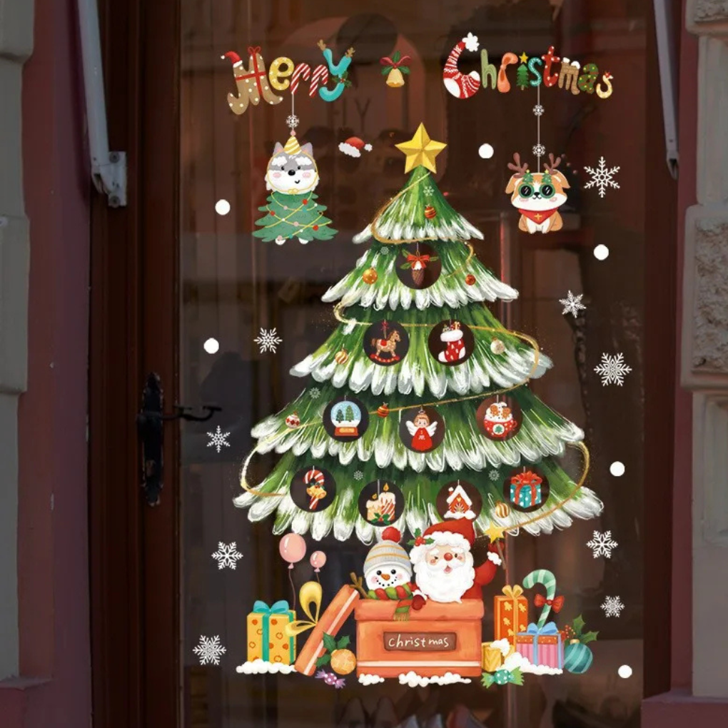 Raamstickers - Kersteditie