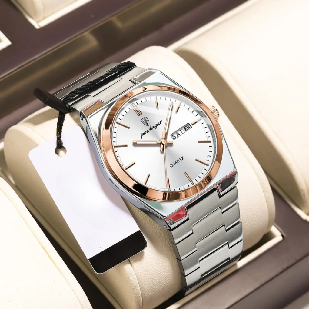 Roestvrijstalen horloge voor heren