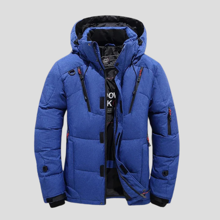 Heren Donsjas – Elegante Isolatie met Ref