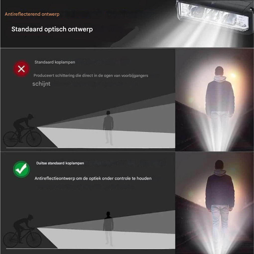 Universeel fietslicht voor