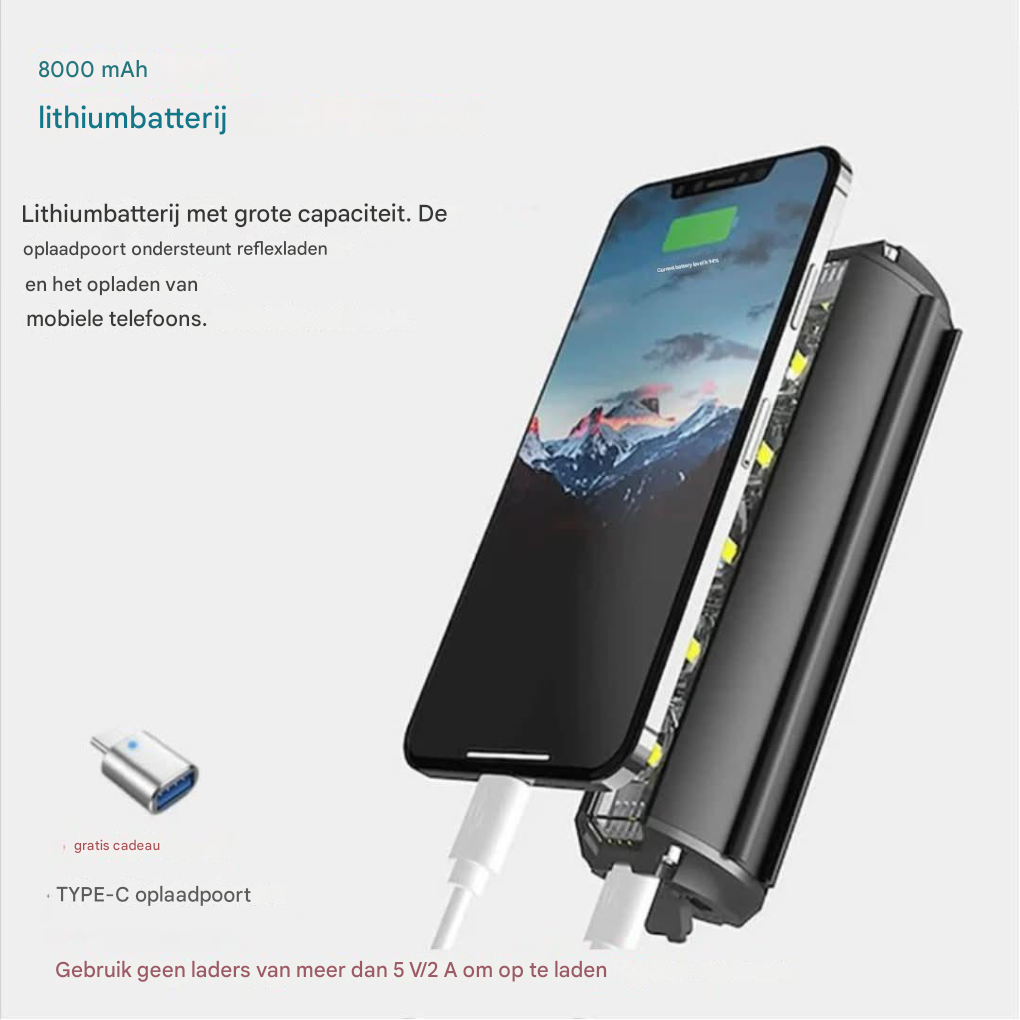 Universeel fietslicht voor