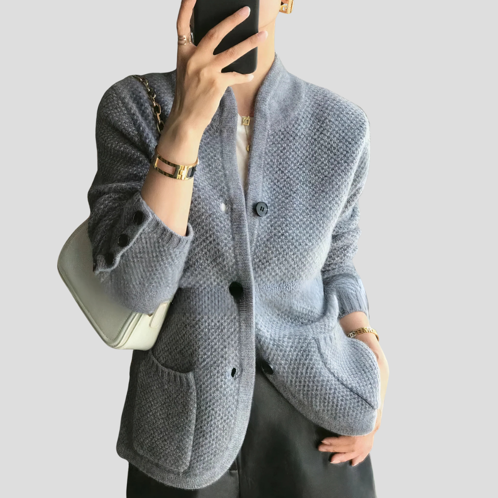 Dames Kasjmier Cardigan