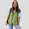 Trendy wollen bodywarmer voor dames
