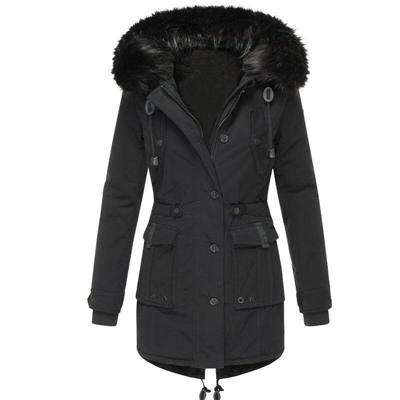 Winterjas met capuchon voor dames Stijlvolle warmte voor koude dagen