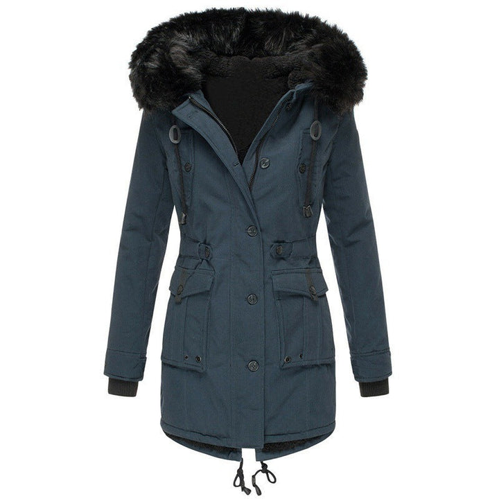 Winterjas met capuchon voor dames Stijlvolle warmte voor koude dagen