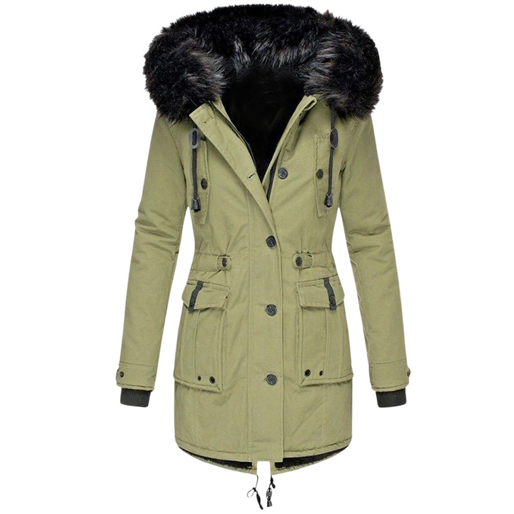 Winterjas met capuchon voor dames Stijlvolle warmte voor koude dagen