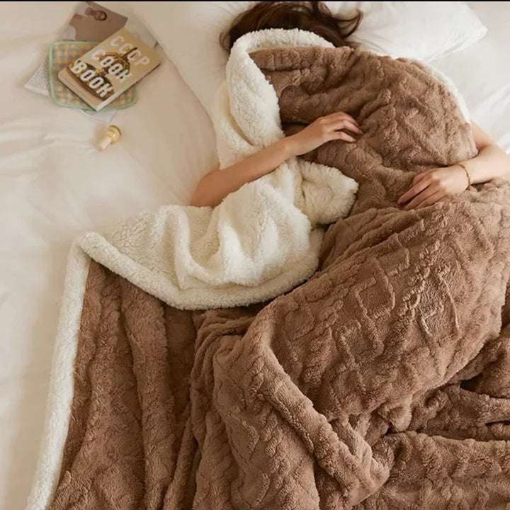 Winterlamwollen deken: ultieme warmte en comfort voor koudere dagen