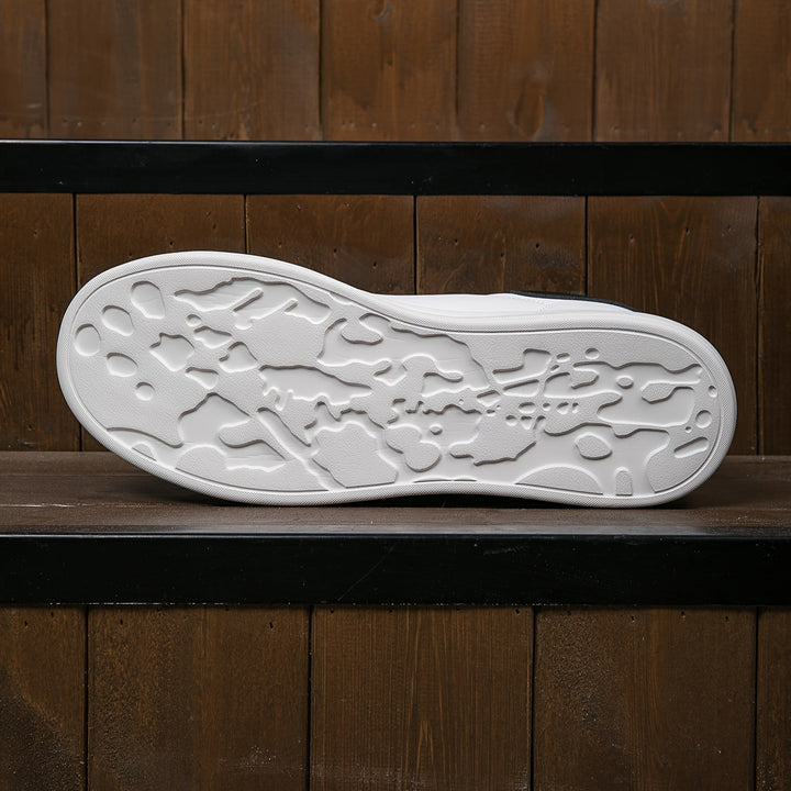 Witte leren sneakers voor dames