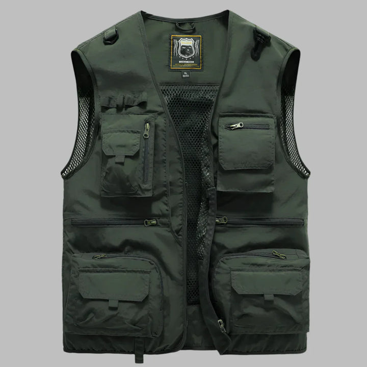 Zomervest met meerdere zakken