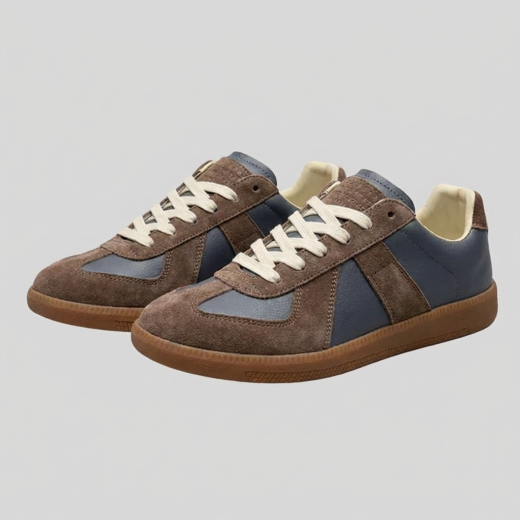 Retro platform sneakers voor heren