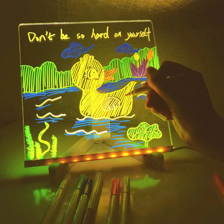 LED-tekentafel voor kinderen