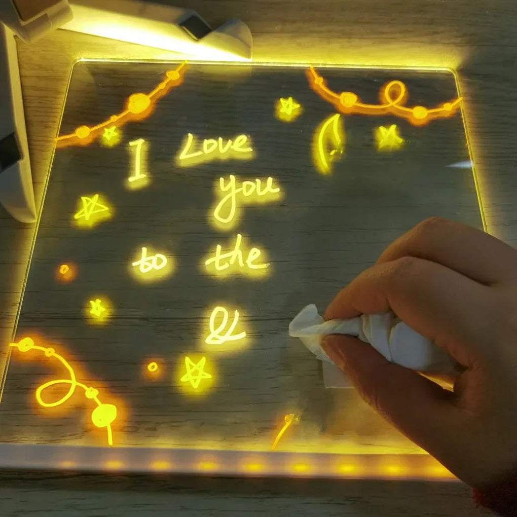 LED-tekentafel voor kinderen