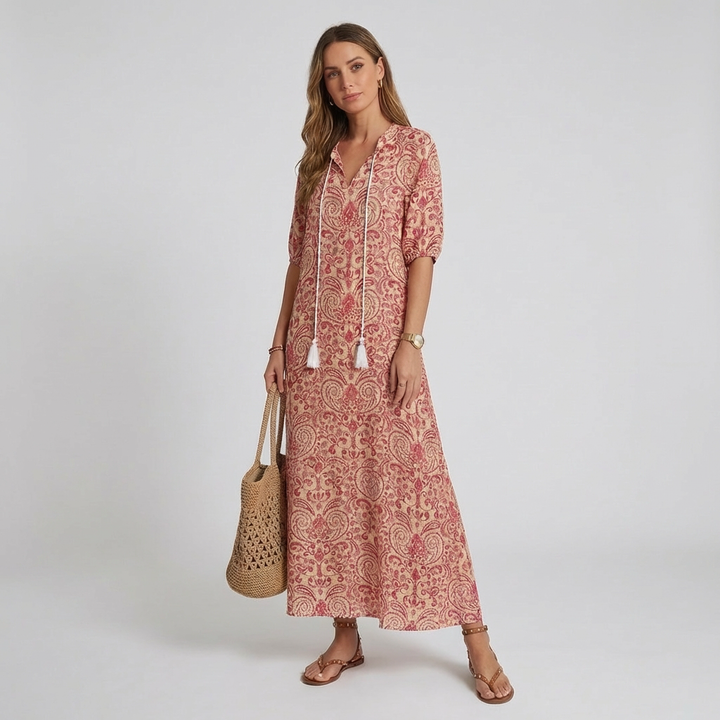 Bohemian maxi-jurk voor dames
