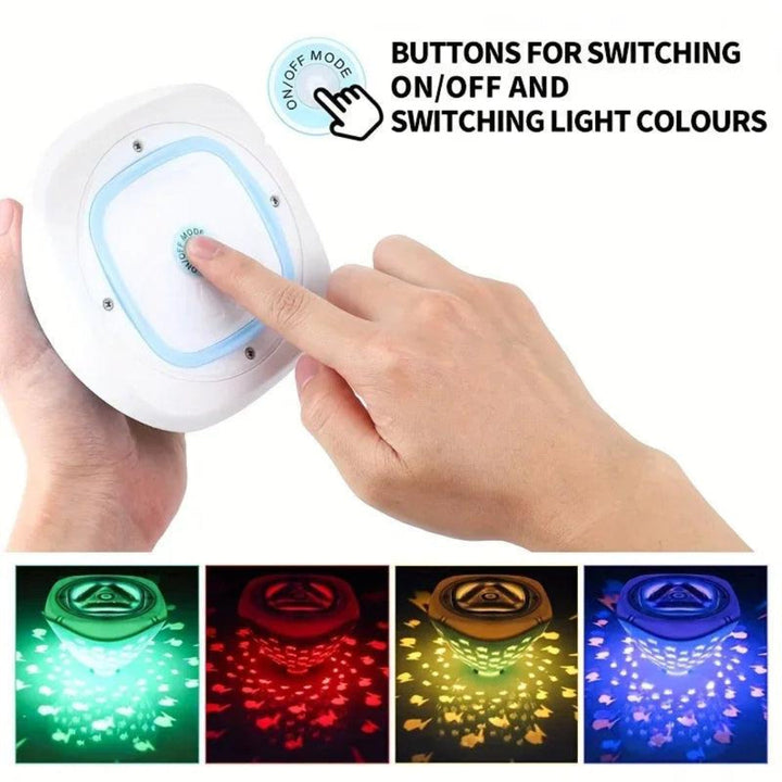 Poolpartylamp – Aqua LED-lamp